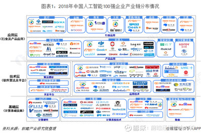 2018年中國人工智能100強研究 人工智能基礎軟件開發的產業鏈透視